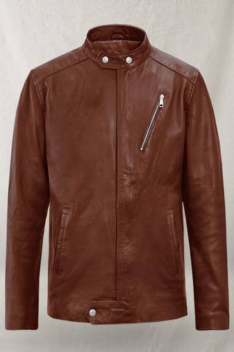men's black lambskin leather biker jacket classic moto zip style stylish sophisticated