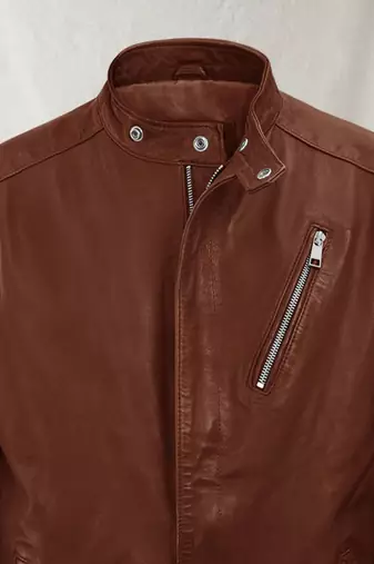 men's black lambskin leather biker jacket classic moto zip style stylish sophisticated