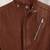 Brown one zip pocket stylish pure lambskin black leather jacket motorcycle jacket