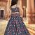 Heavy silk lehenga choli with full inner with canvas patta