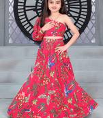 Heavy chinon sequins crochet lehenga choli with full inner with canvas patta