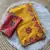Yellow Color Bandhani patch work Kota doriya Saree
