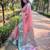 Pink woven self design embellished tissue kanjivaram saree with blouse