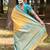 Yellow woven self design embellished tissue kanjivaram saree with blouse