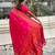 Pink woven self design pure silk paithani saree with blouse