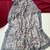 Grey Color  Sequins embroidered jaal and multi thread georgate saree cutwork design 