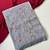 Grey Color  Sequins embroidered jaal and multi thread georgate saree cutwork design 