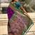 Purple woven self design pure silk paithani saree with blouse