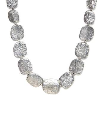 Silver Stones Long Necklace 1