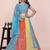 Multicolor Faux Georgette Sequins & Zari Embroidered Lehenga Choli