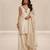 Ivory embroidered modal silk kurta set