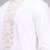 men’s off white silk kurta set with rich embroidery