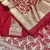 Pure Silk Unstitched Banarasi Lehanga Set in Red Colour with Blouse