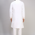 men’s off white silk kurta set with rich embroidery