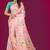 Printed satin saree