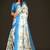 Printed satin saree
