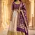 Pure Munga Silk Unstitched Banarasi Lehanga Set in Multicolour with Blouse