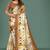 Printed satin saree