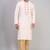 cream embroidered silk men’s kurta pant set
