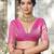 Elegant silk blend saree with unstitched blouse | lightweight festive & party wear saree