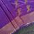 Purple silk blend zari banarasi weaving saree with blouse