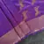 Purple silk blend zari banarasi weaving saree with blouse