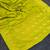 Lemon silk blend zari banarasi weaving saree with blouse