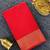 Red silk blend zari banarasi weaving saree with blouse