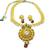 Beautiful Gold Plated Peacock Necklace set with American Diamond