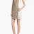 Women’s genuine lambskin leather dress sleeveless casual mini dress