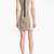 Women’s genuine lambskin leather dress sleeveless casual mini dress