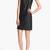 Women’s genuine lambskin black leather dress sleeveless casual dress