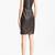 Genuine lambskin women's leather dress bodycon sleeveless mesh panel party wear