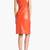 Genuine lambskin women's leather dress bodycon sleeveless party wear dress