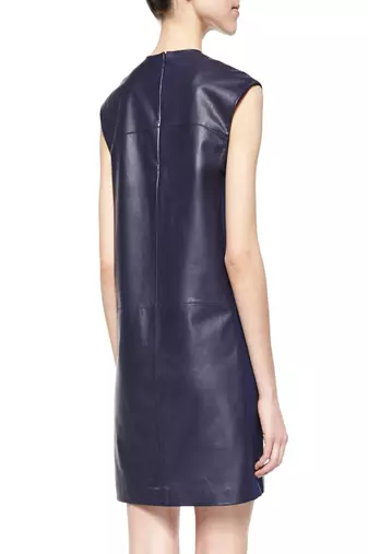 women's genuine lambskin leather dress classic zip up style exclusive