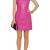Genuine lambskin women's leather dress sleeveless mini dress with metal detail