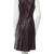 Genuine lambskin women's leather dress bodycon cocktail sleevless dress