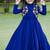 Designer heavy viscose velvet embroidered work party wear kids gown