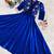Designer heavy viscose velvet embroidered work party wear kids gown