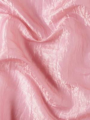 Pink gold crush embroidery work border saree 4