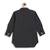 Black checks cotton kurta