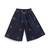 Navy blue jacquard cotton co ord set