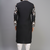 black embroidered silk men’s kurta patiala set