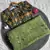 Olive color handwork  rich pallu butterfly patola butta  art silk saree
