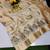 Cream tussar silk saree with kalamkari design & embroidery work