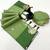Parrot green soft silk saree with zari weaving & rajhans motifs