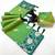 Parrot green premium soft silk saree with zari weaving & floral border