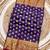 Purple soft banarasi silk saree with zari weaving & rich pallu