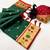 Green soft silk paithani saree with lotus zari weaving & meenakari border