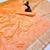 Peach banarasi silk saree with self weaving design & rich zari pallu